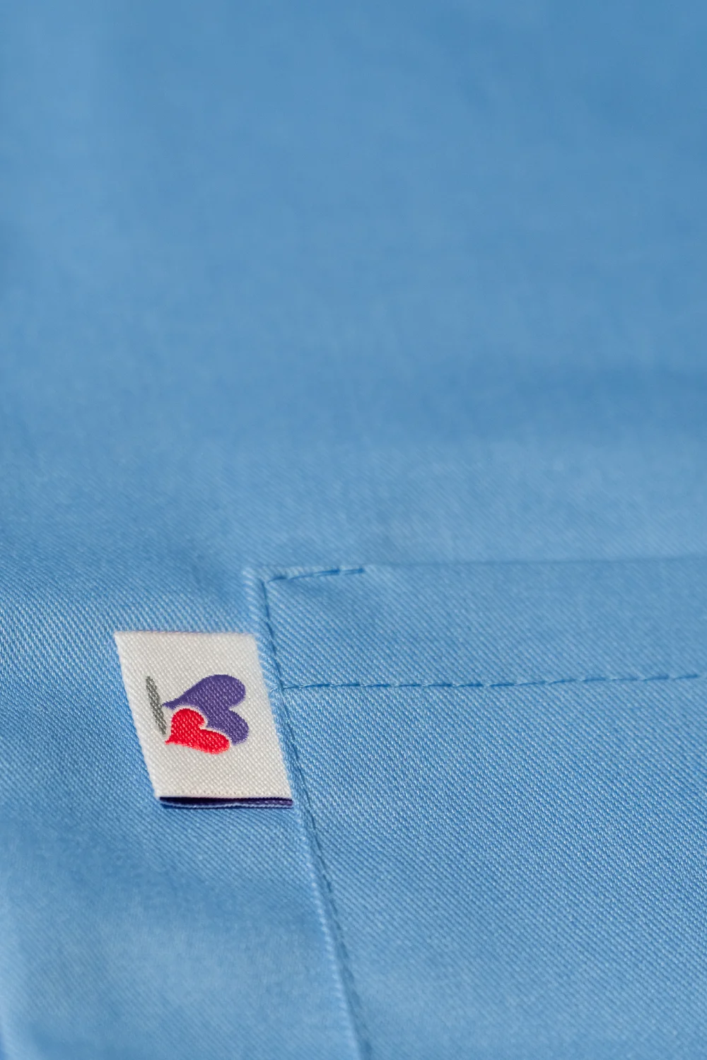 casaca azul 3 Comprar casaca sanitaria lisa azul para médicos